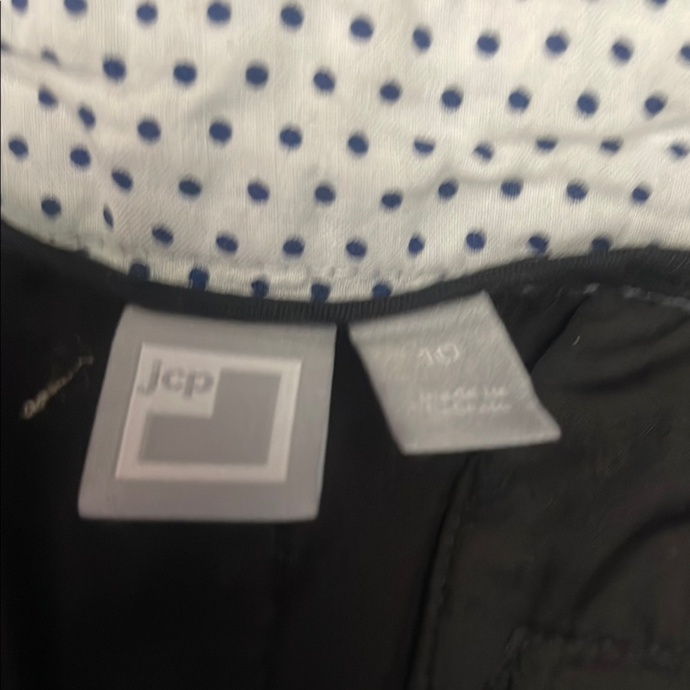 Black JCP shorts